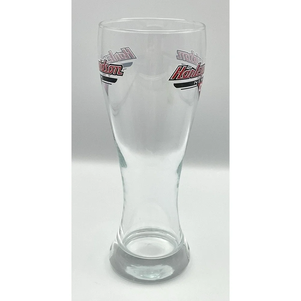 Vintage‎ 1990s Harley-Davidson New York Cafe Pilsner Glass 8.5